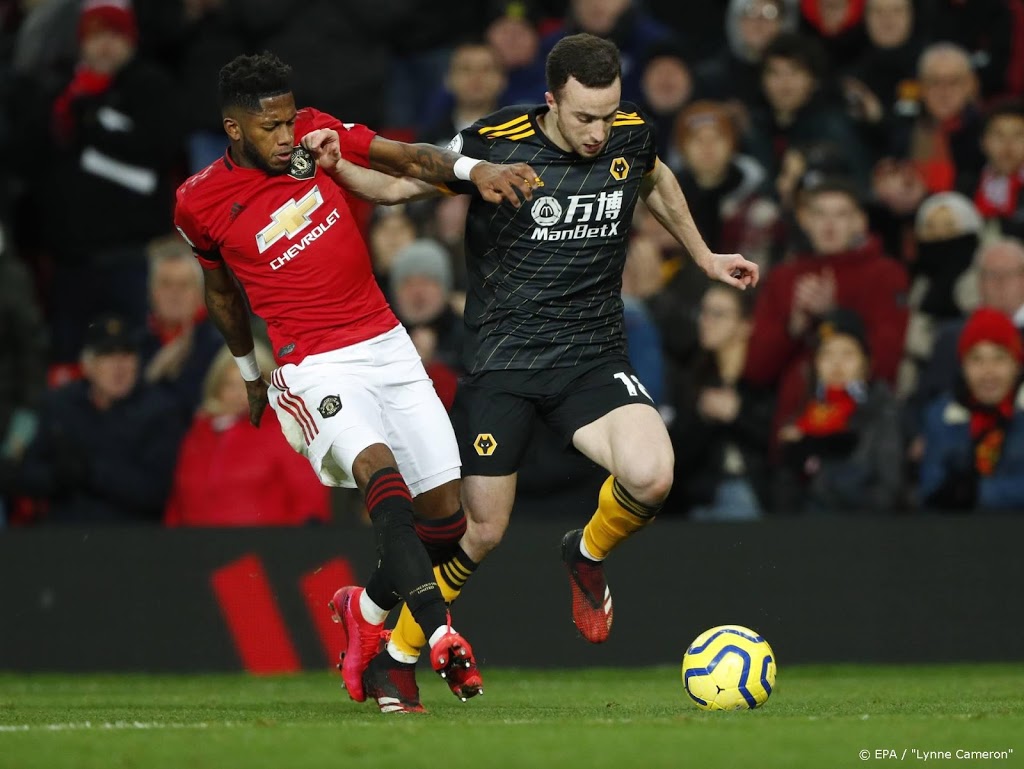 Manchester United komt niet verder dan 0-0 tegen Wolves