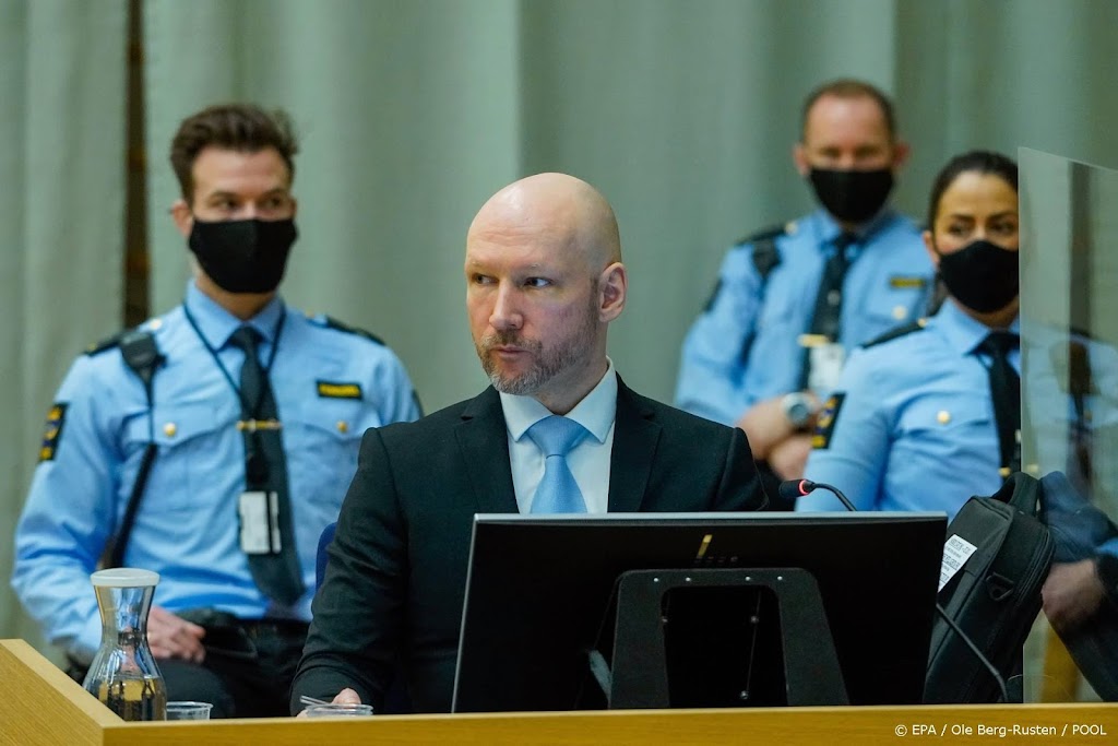Noorse massamoordenaar Breivik komt niet vervroegd vrij