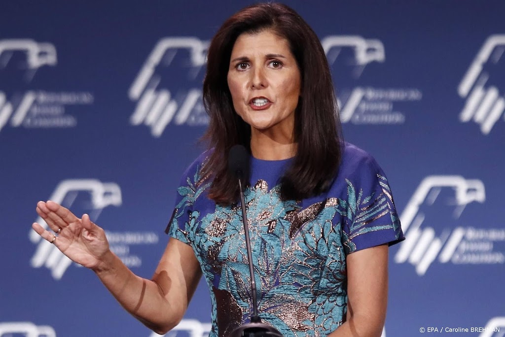 Republikeinse Nikki Haley zo goed als zeker presidentskandidaat