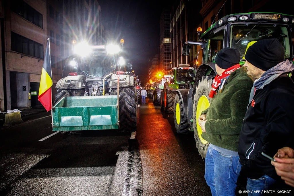 Boeren demonstreren massaal in Brussel en andere Belgische steden