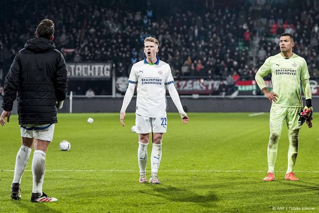 'Harde woorden' in kleedkamer PSV na nieuw puntenverlies