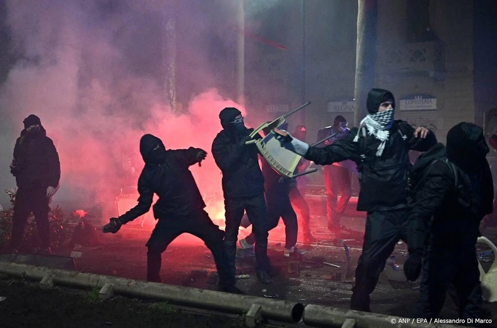 Tientallen gewonden bij onrust in Turijn 