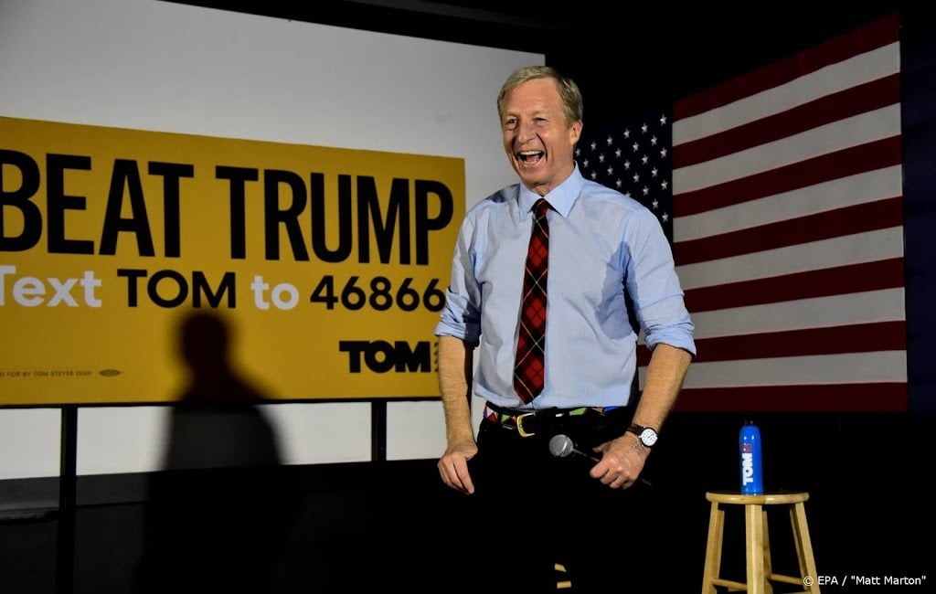 Miljardair Tom Steyer stapt uit presidentsrace Democraten