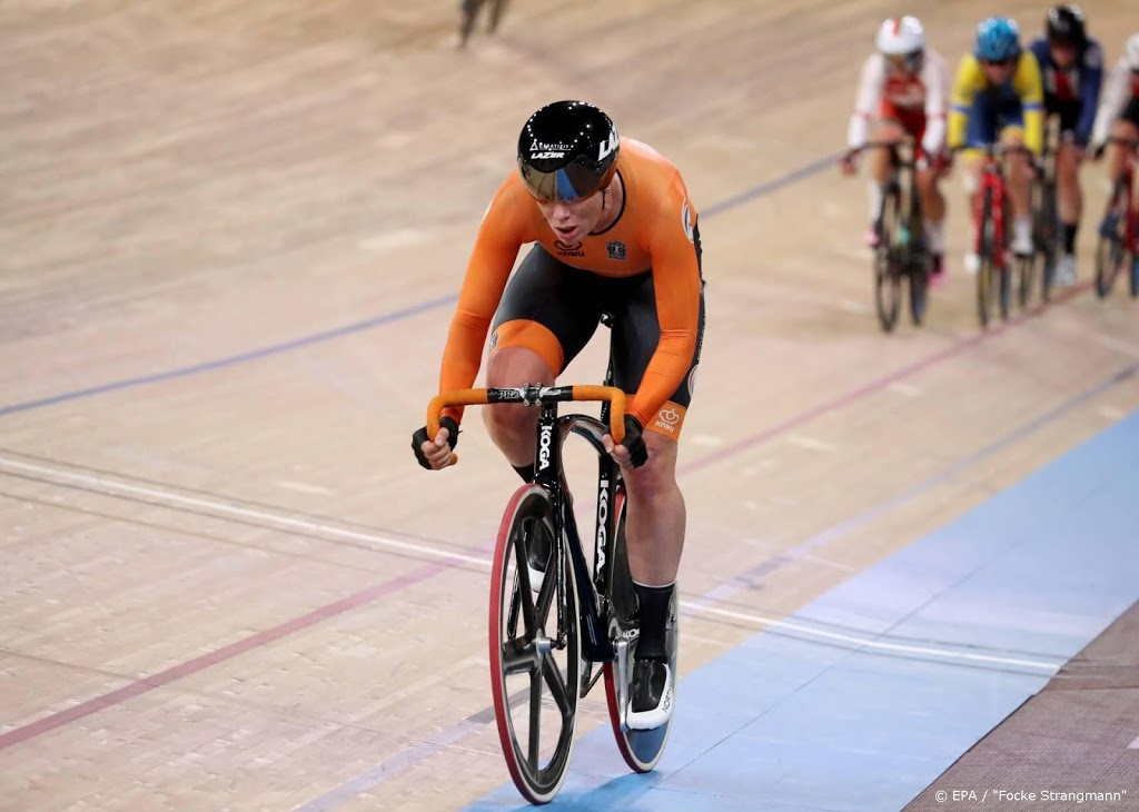 Val voorkomt nieuw succes Wild bij WK baanwielrennen