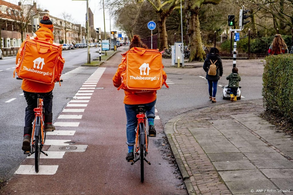 Beleggers rekenen op zicht op winst bij moeder Thuisbezorgd