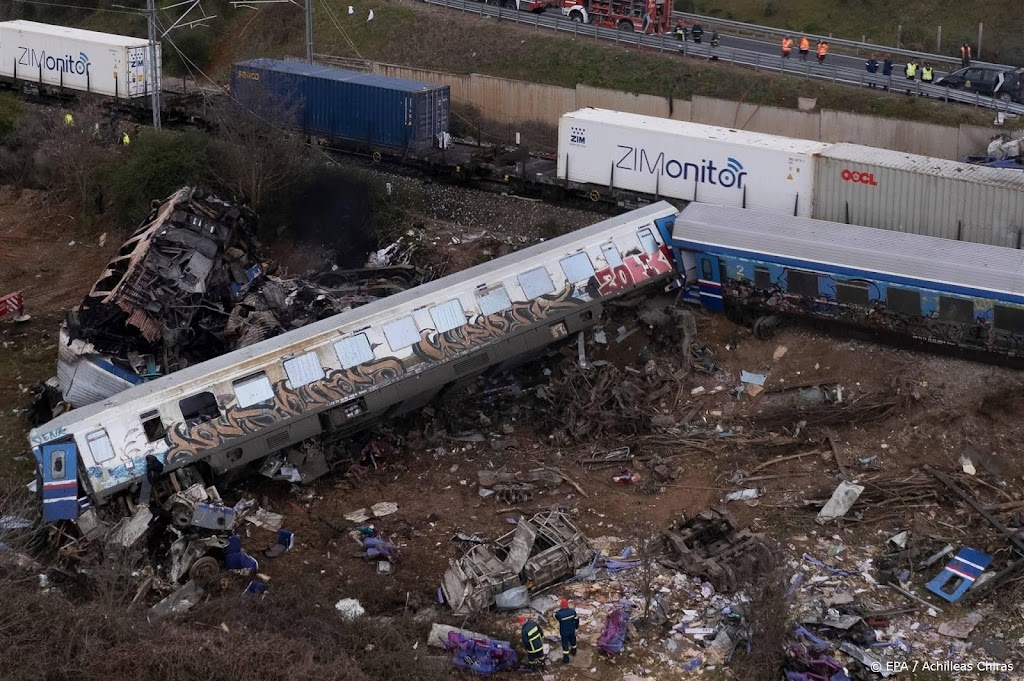 Dodental loopt op na treinongeluk in Griekenland