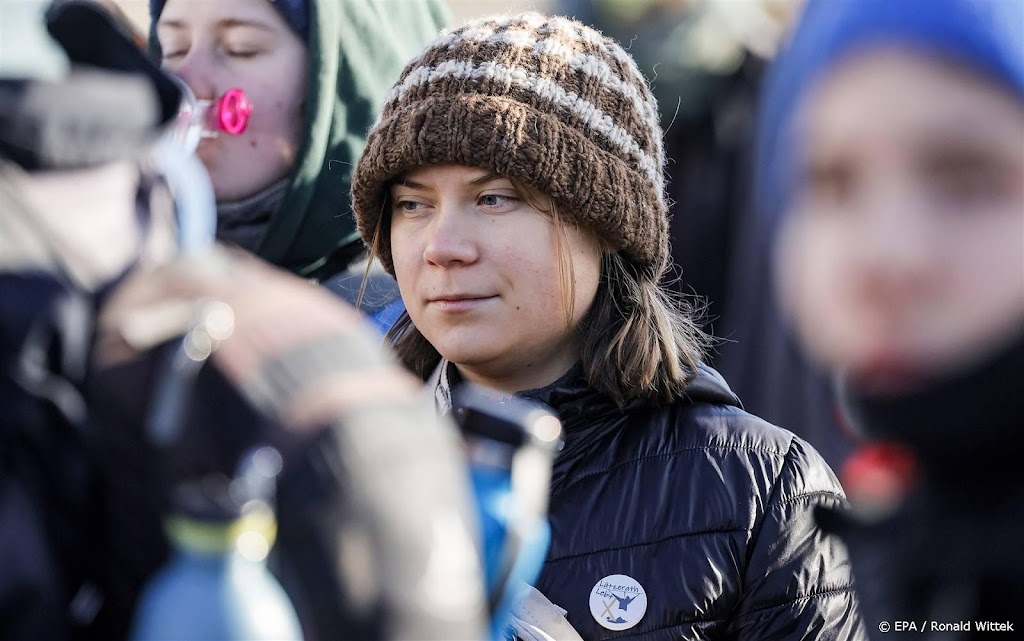 Greta Thunberg opgepakt in Noorwegen tijdens windmolenprotest