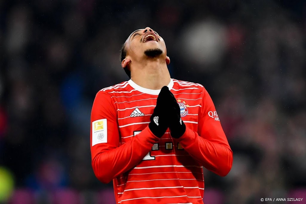 Bayern dreigt Sané te missen tegen Paris Saint-Germain