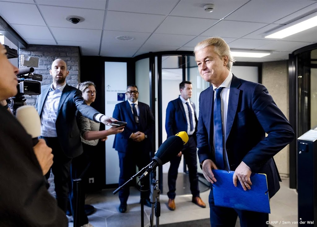 Wilders houdt hoop op VVD en NSC, kijkt niet naar andere partijen