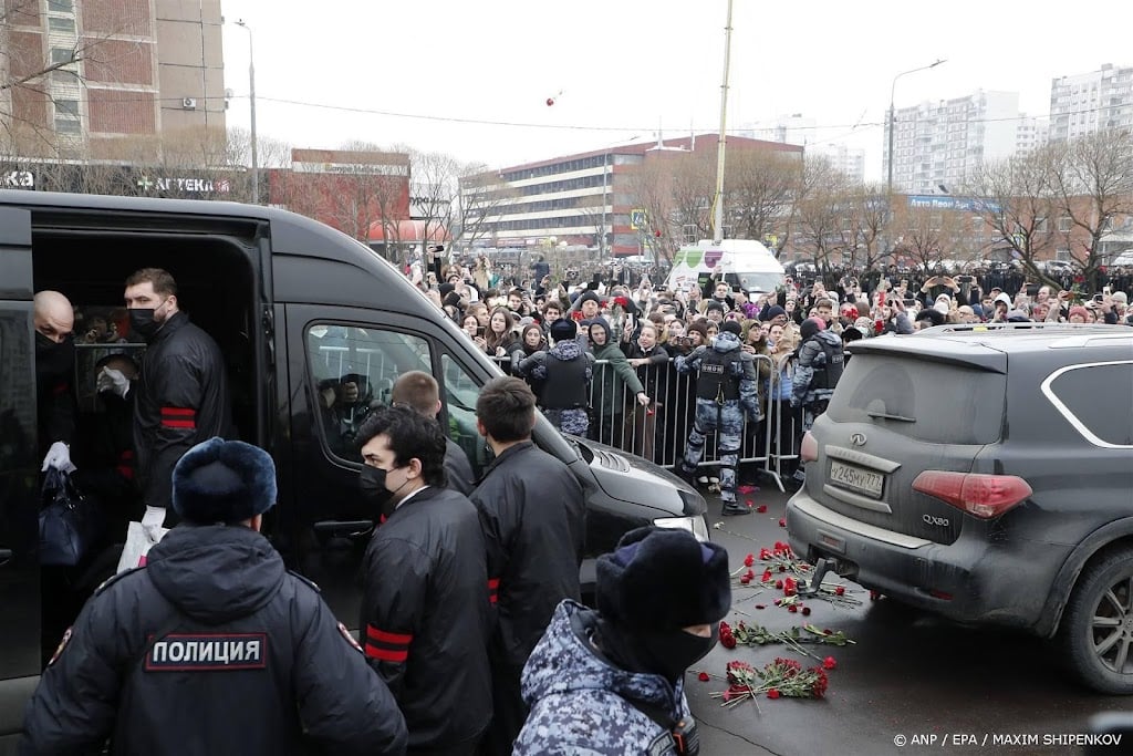 Organisatie: arrestaties in Rusland rond begrafenis Navalny