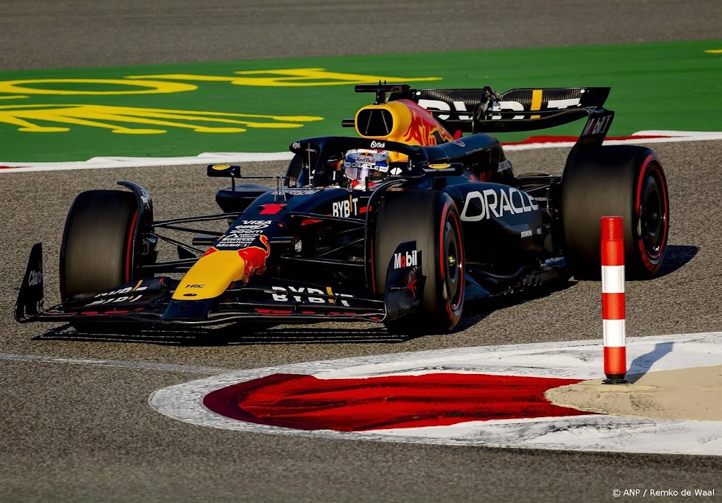 Verstappen begint met poleposition bij Grote Prijs van Bahrein 