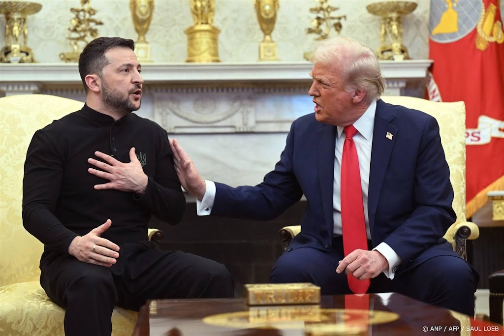 Zelensky maakt geen excuses voor botsing met Trump
