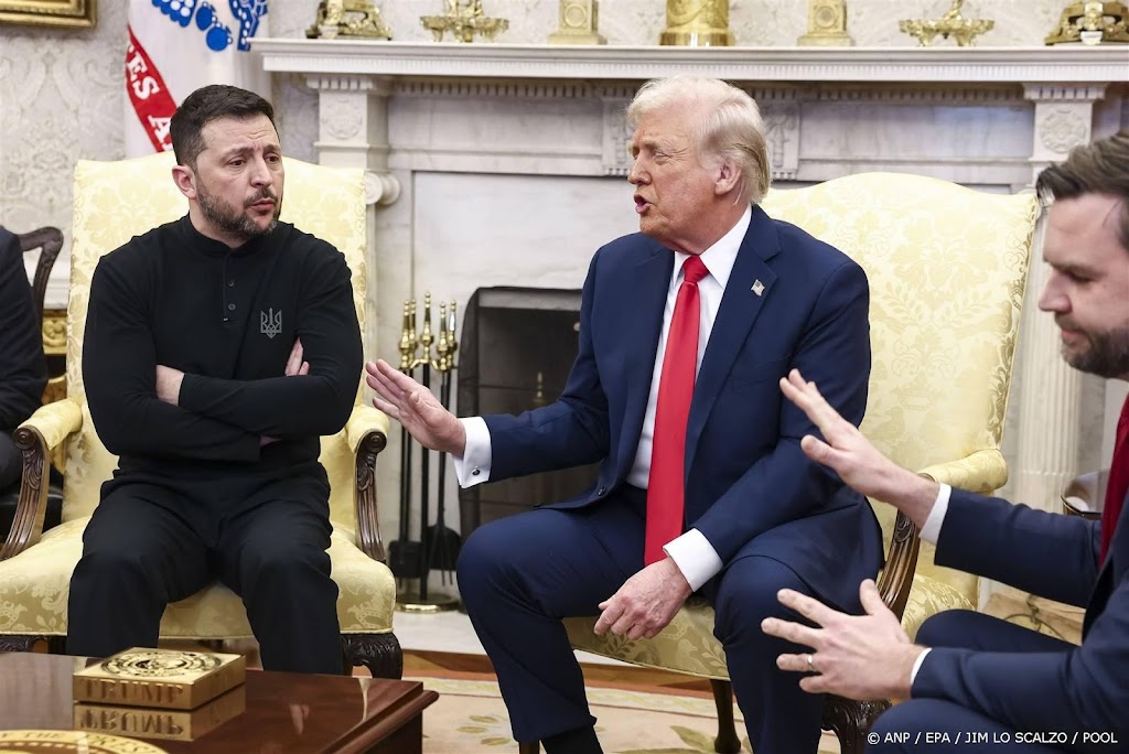 Zelensky dankt leiders voor steunbetuigingen na ruzie met Trump