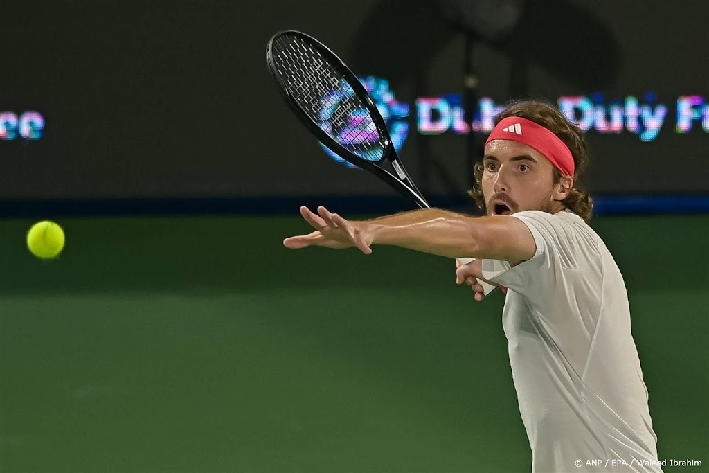 Tsitsipas wint tennistoernooi van Dubai  