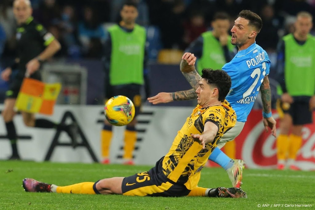 Feyenoord-tegenstander Inter speelt gelijk tegen Napoli  
