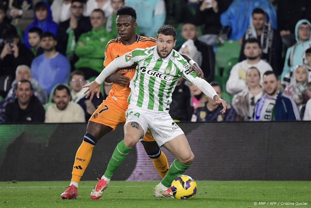 Real Madrid verliest uitduel met Real Betis