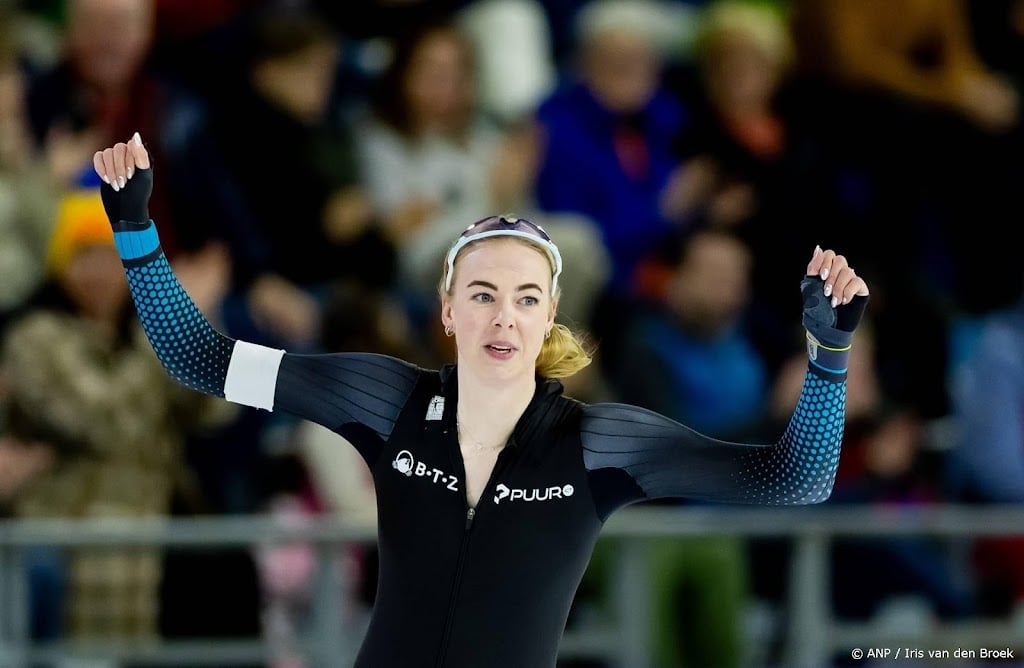 Schaatsster Lancee voor het eerst Nederlands kampioen allround
