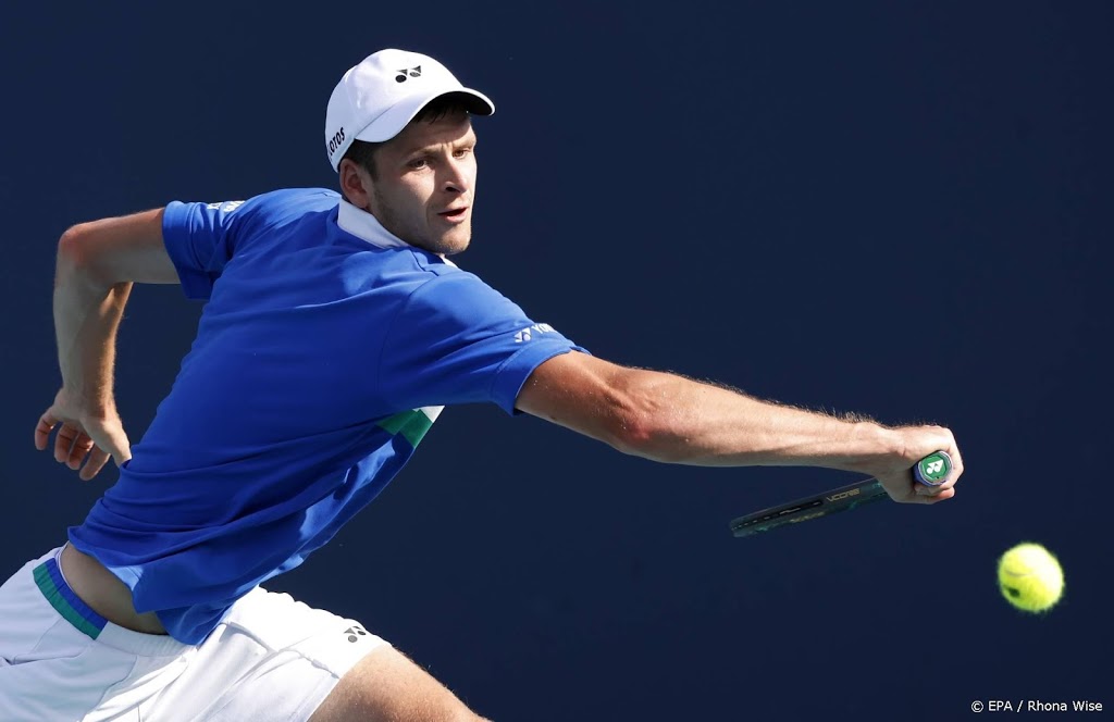 Tennisser Hurkacz is Tsitsipas in Miami wel de baas