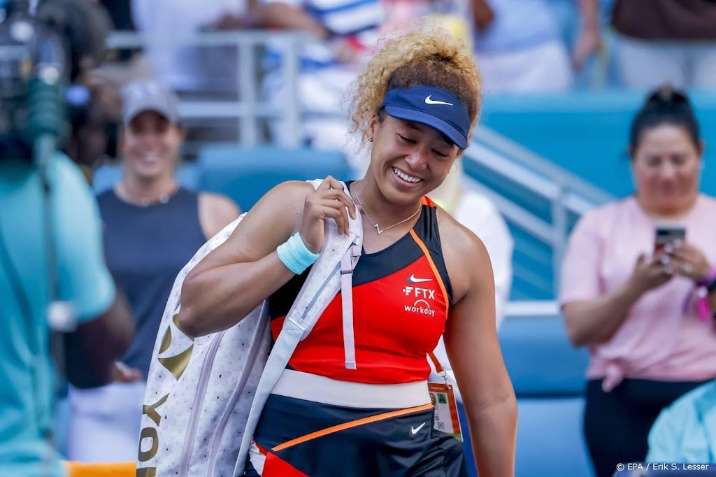 Tennissters Osaka en Swiatek treffen elkaar in finale Miami