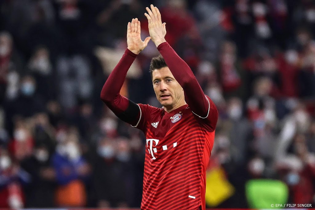 Lewandowski kan ondanks ribblessure meespelen bij Bayern