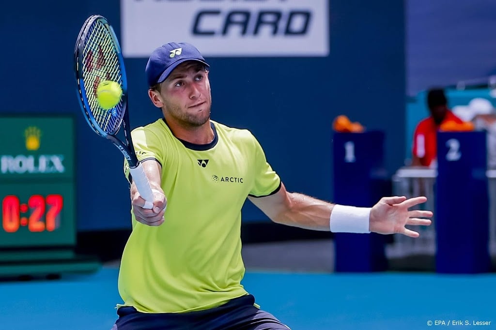 Tennisser Ruud in Miami voor eerst in finale masterstoernooi