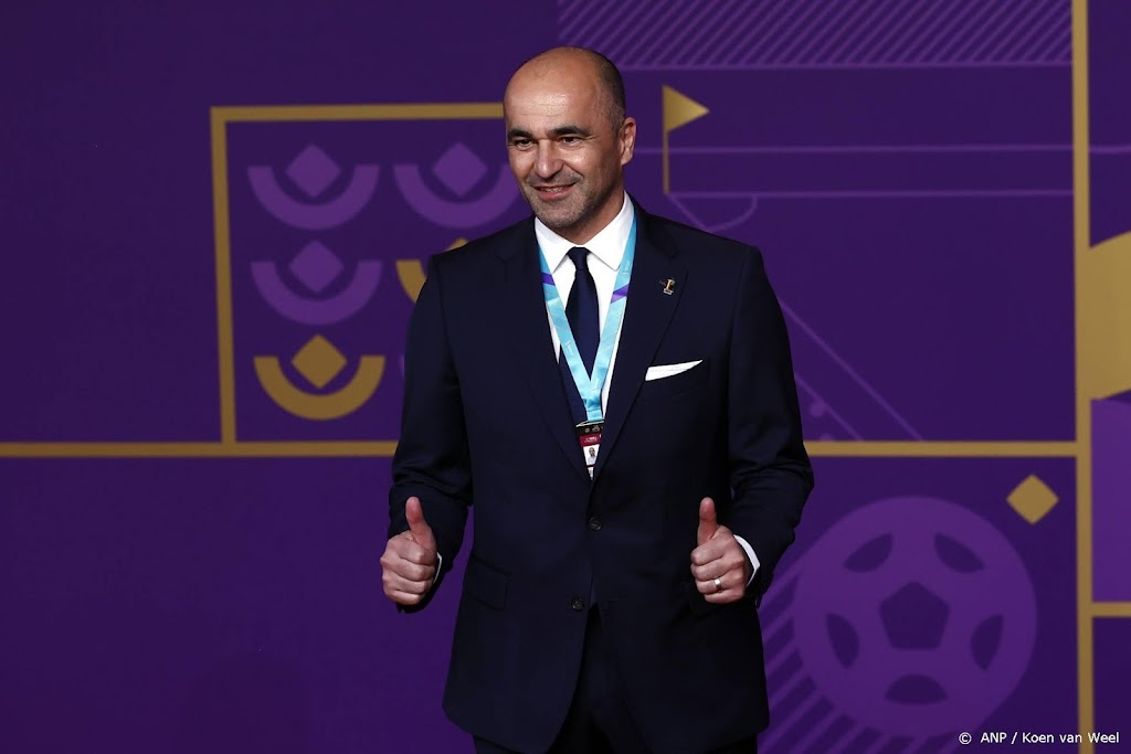 Coach Martinez van België spreekt van zware loting