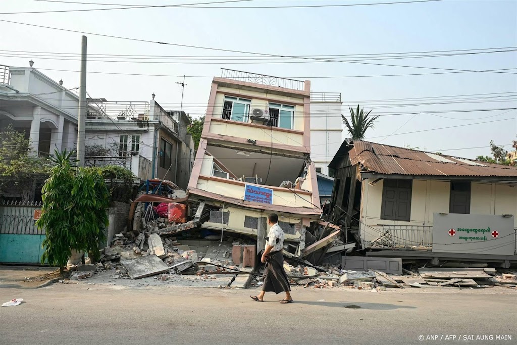 VN waarschuwen voor tekorten na aardbeving Myanmar