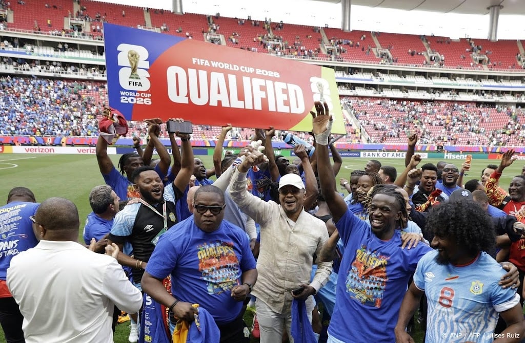 DR Congo na 52 jaar weer naar WK voetbal na zege op Jamaica