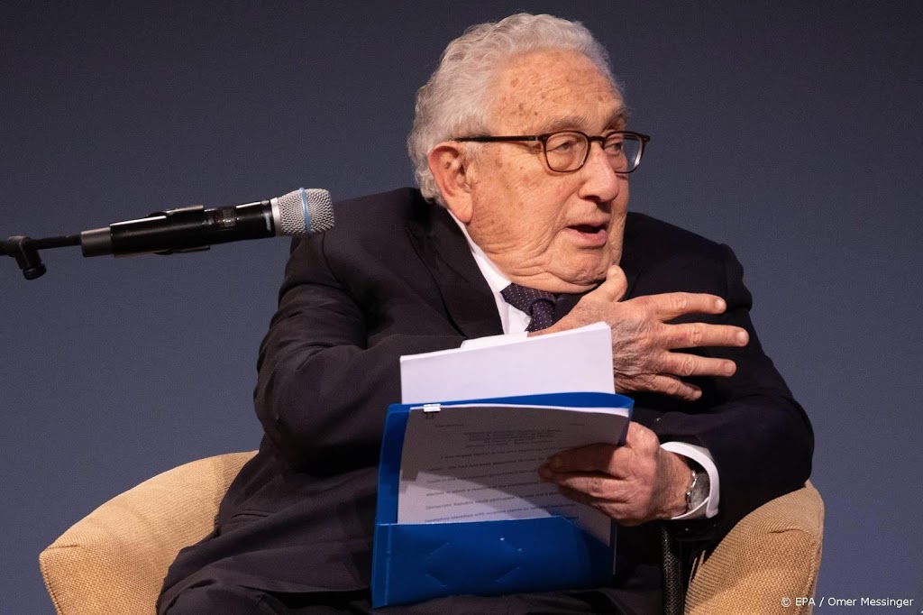 Oud-minister Kissinger bezorgd over betrekkingen VS met China