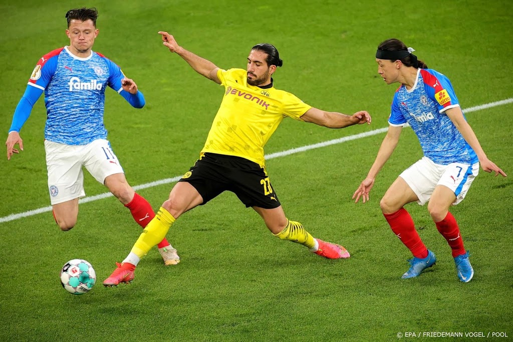 Borussia Dortmund met speels gemak naar Duitse bekerfinale