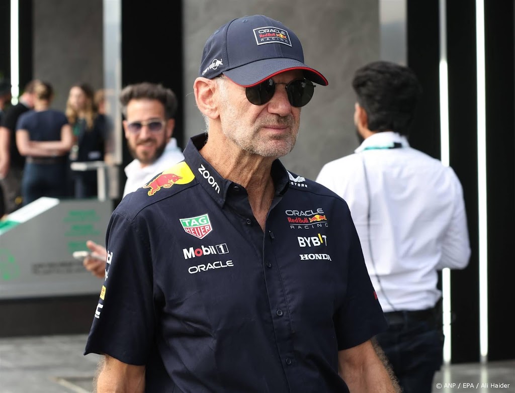 Formule 1-team Red Bull bevestigt vertrek topontwerper Newey