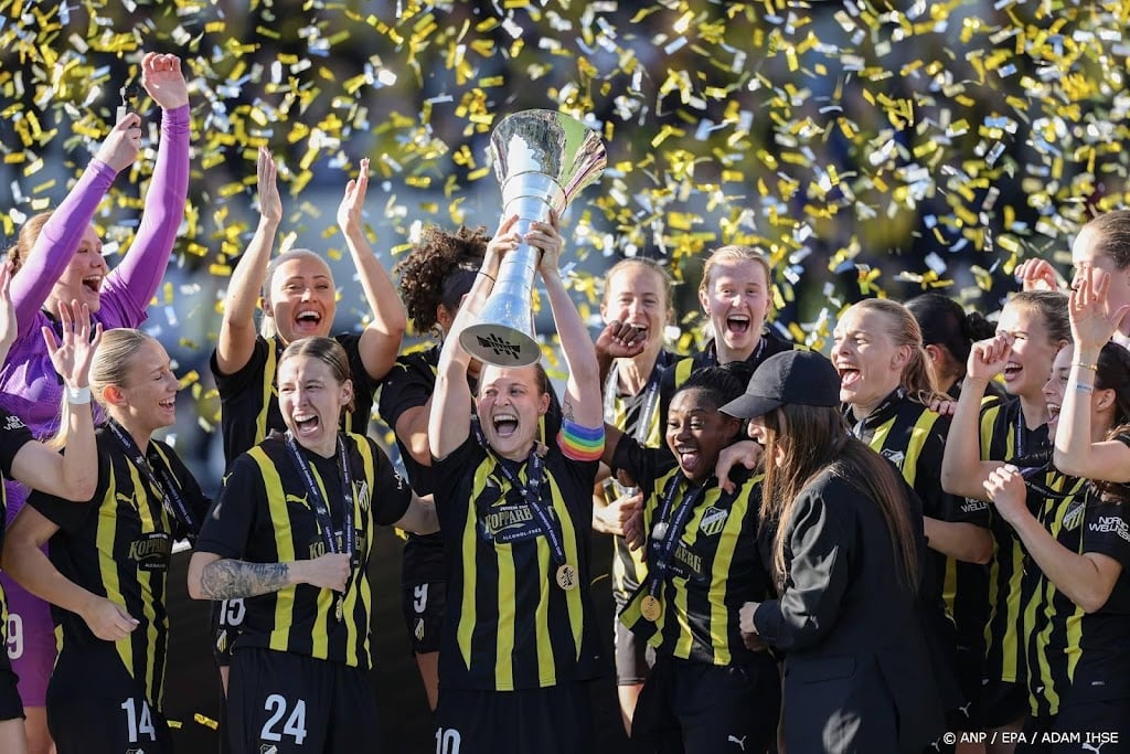 Voetbalsters BK Häcken winnen eerste editie Europa Cup