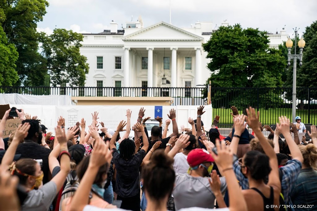 Protesten bij Witte Huis gaan verder