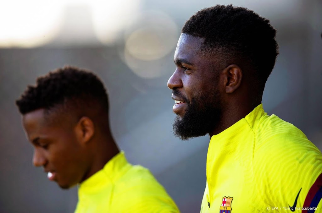 Umtiti meldt zich bij eerste groepstraining Barcelona