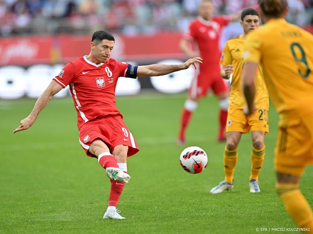 Polen start Nations League met late thuiszege op Wales