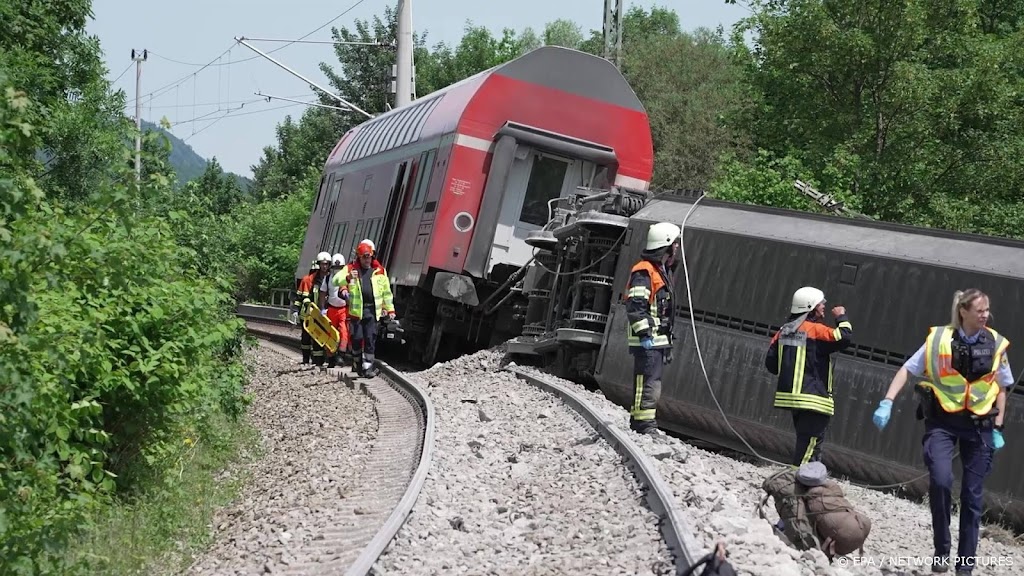 Duits treinongeluk van vorig jaar kwam door kapotte dwarsliggers