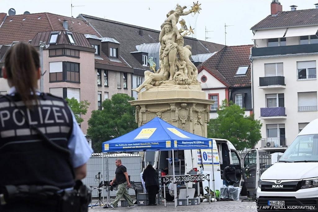 Politie doorzoekt woning in onderzoek aanval Mannheim