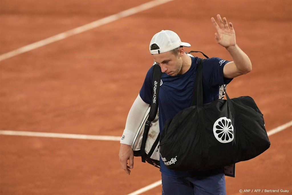 Tennisser Griekspoor laat Zverev ontsnappen op Roland Garros 