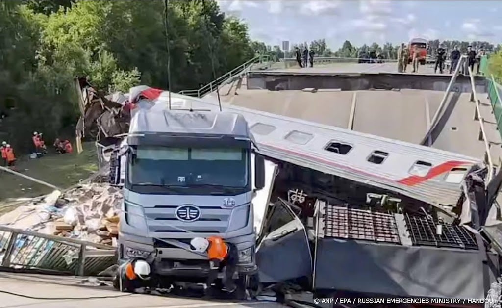 Tweede brug ingestort in Rusland, in grensregio Koersk 