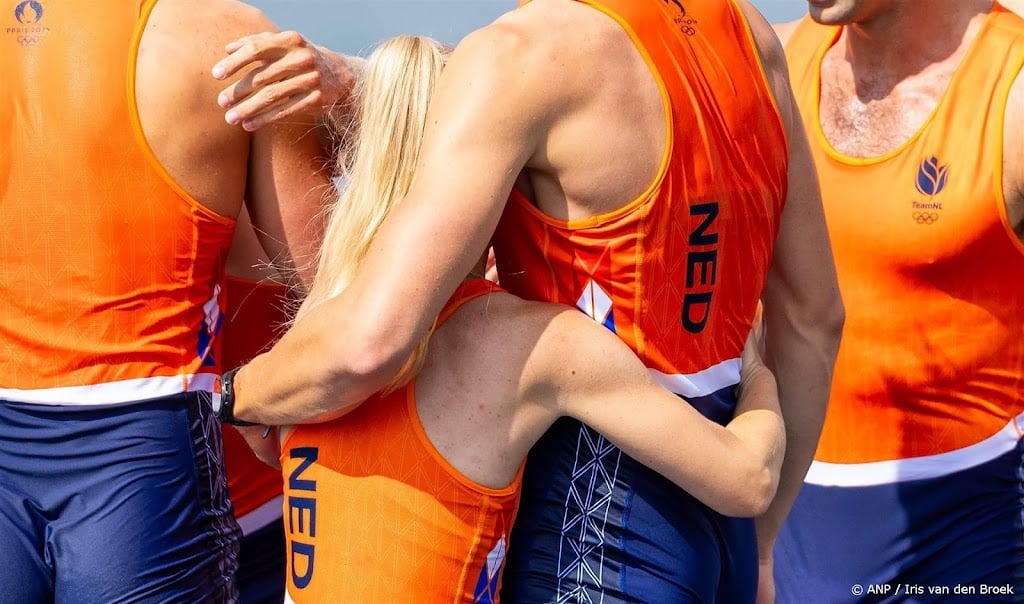 Holland Acht komt net tekort voor goud op EK roeien