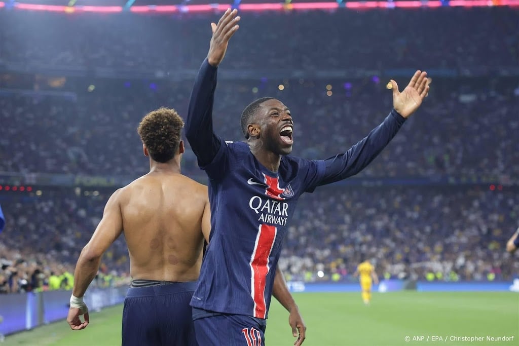 UEFA verkiest Dembélé tot beste speler in Champions League