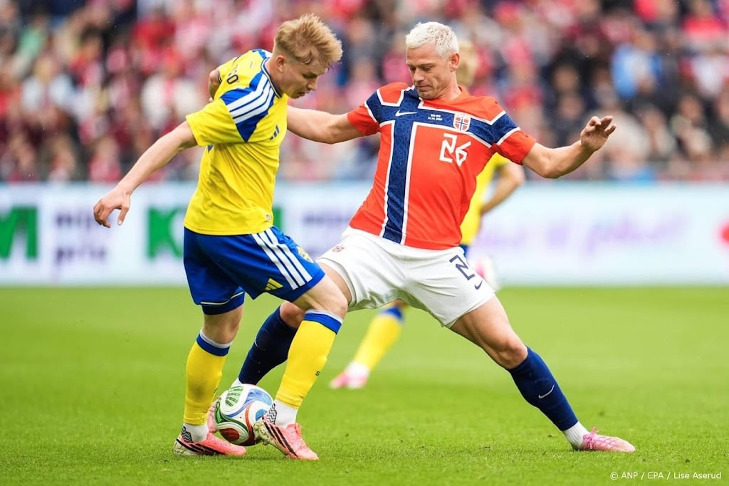 Oranje-opponent Zweden onderuit in oefenduel met Noorwegen