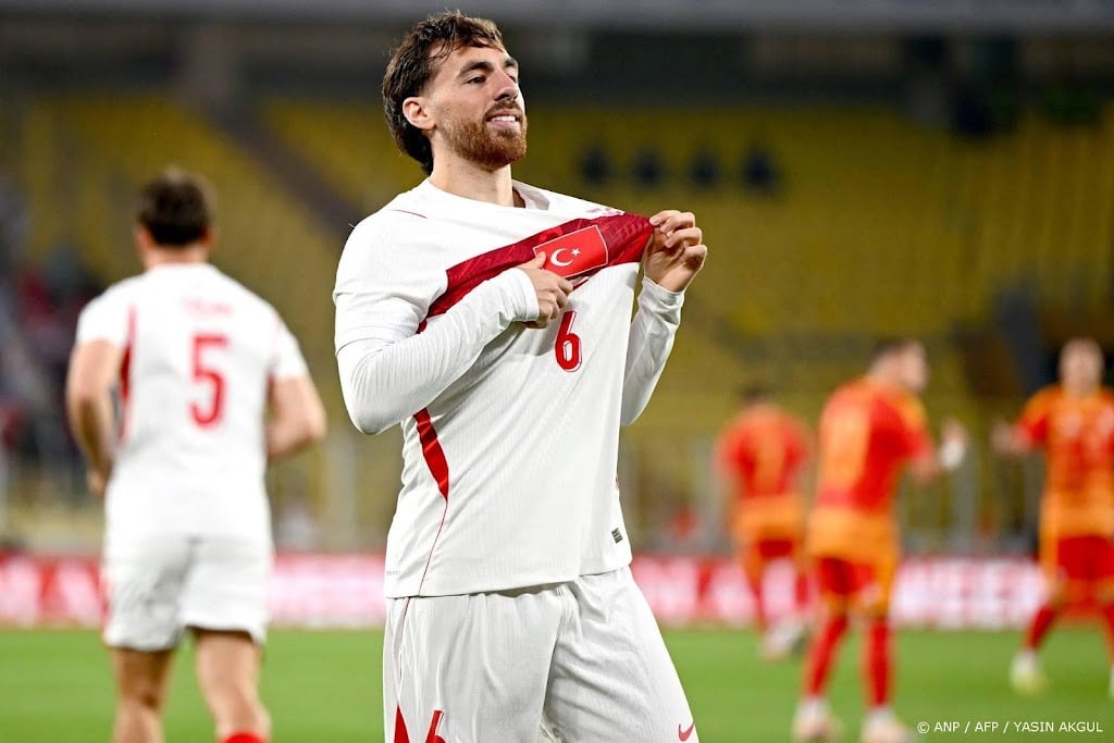 Turks voetbalelftal boekt oefenzege op Noord-Macedonië