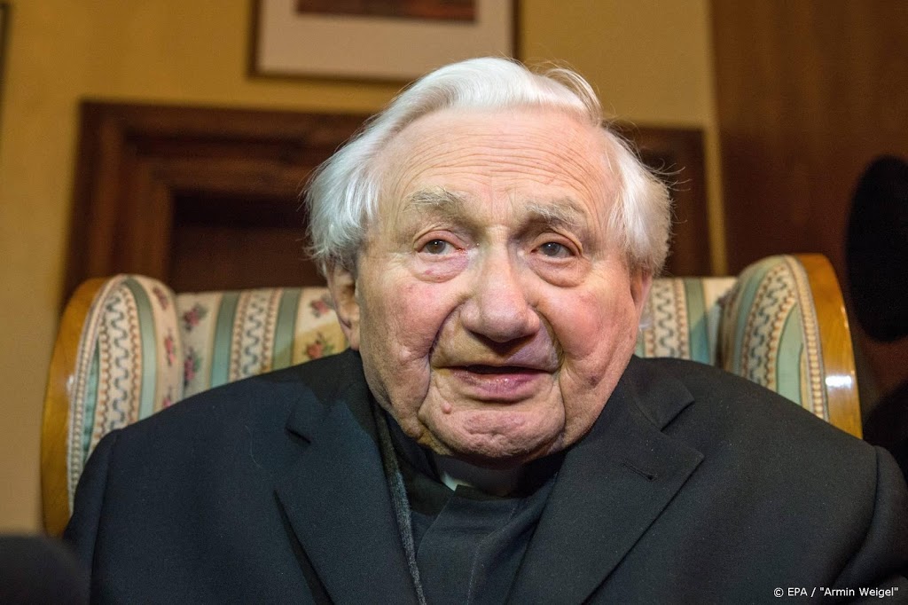Broer voormalige paus Benedictus overleden