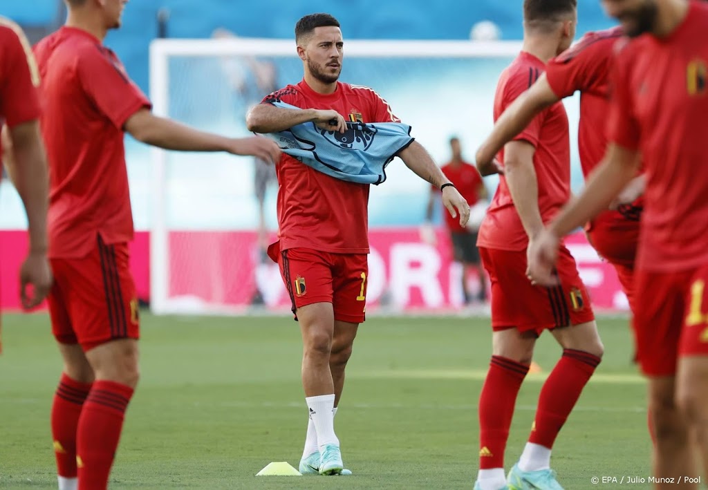 België traint dag voor duel met Italië zonder Hazard en De Bruyne