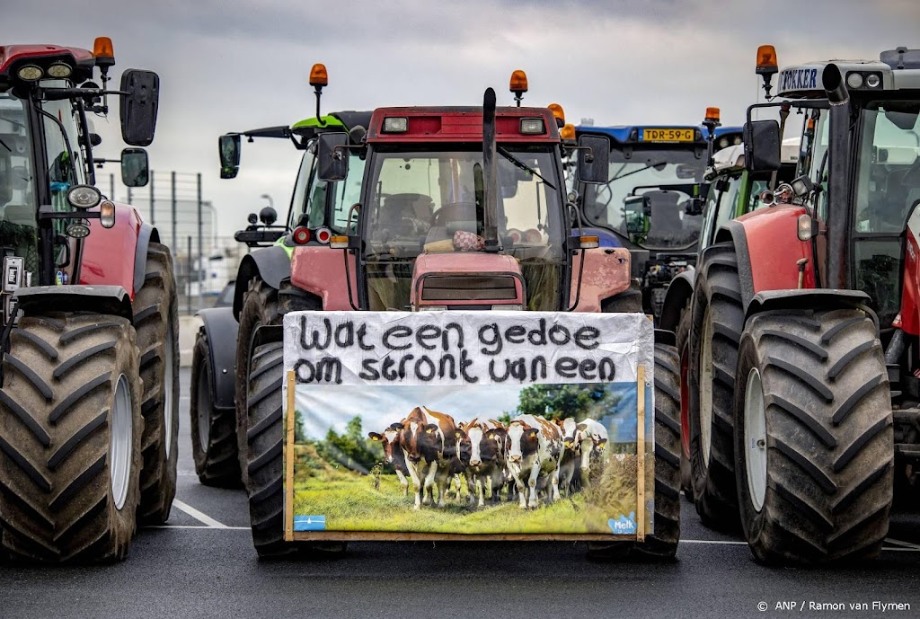 Tractoren worden maandag niet getolereerd op snelwegen Schiphol