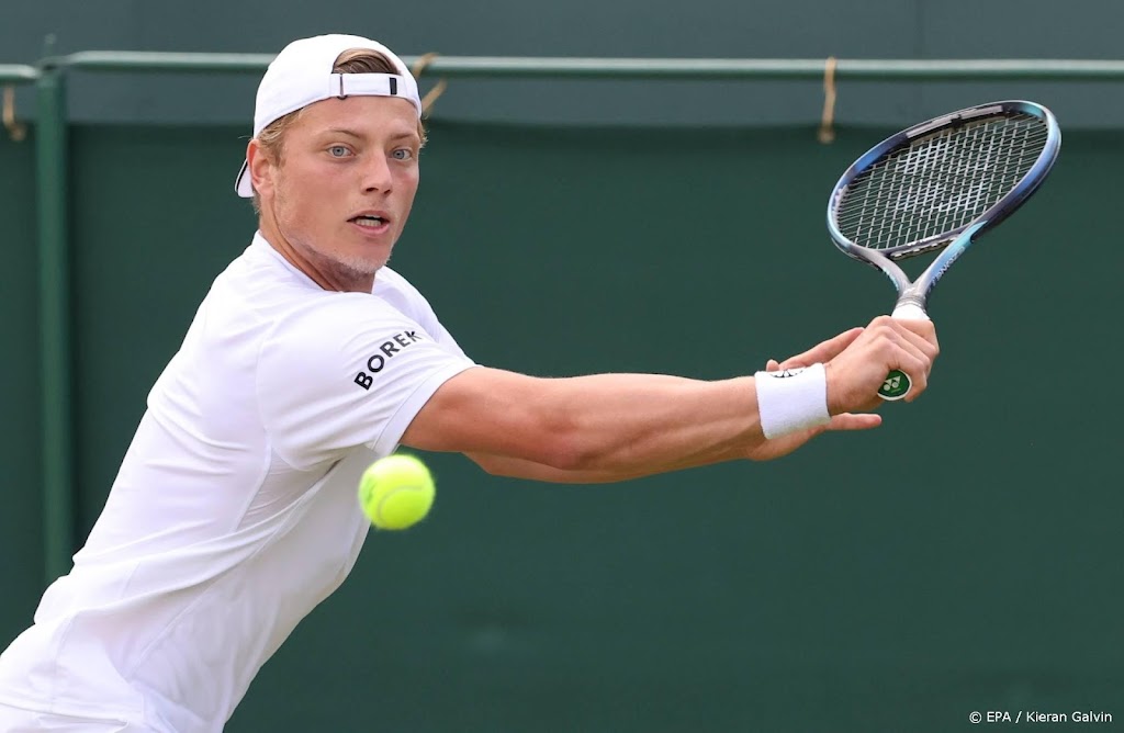 Van Rijthoven wint weer en bereikt vierde ronde op Wimbledon