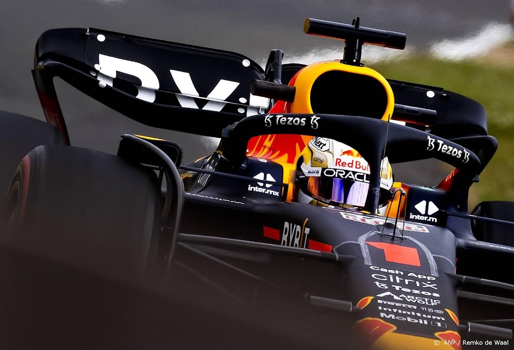 Vierde tijd Verstappen in tweede vrije training Silverstone