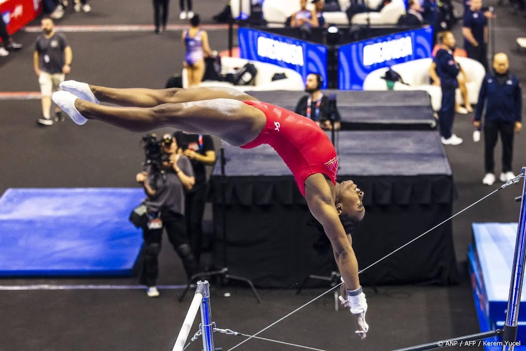 Turnster Biles kwalificeert zich voor derde Olympische Spelen