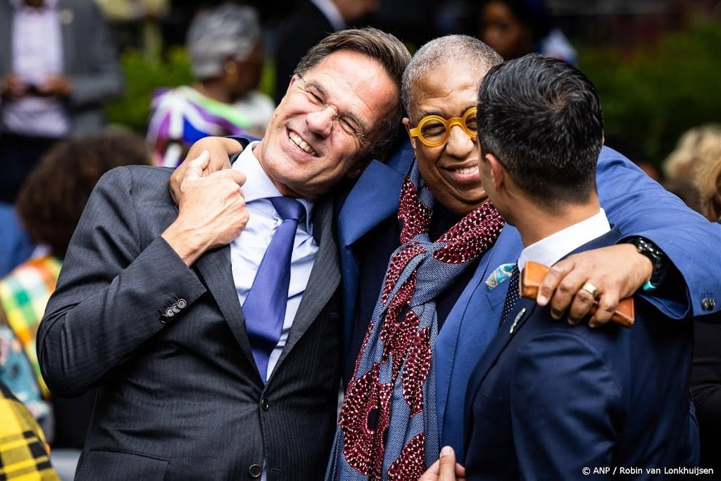 Premier Rutte geraakt door dankwoord slavernijherdenking